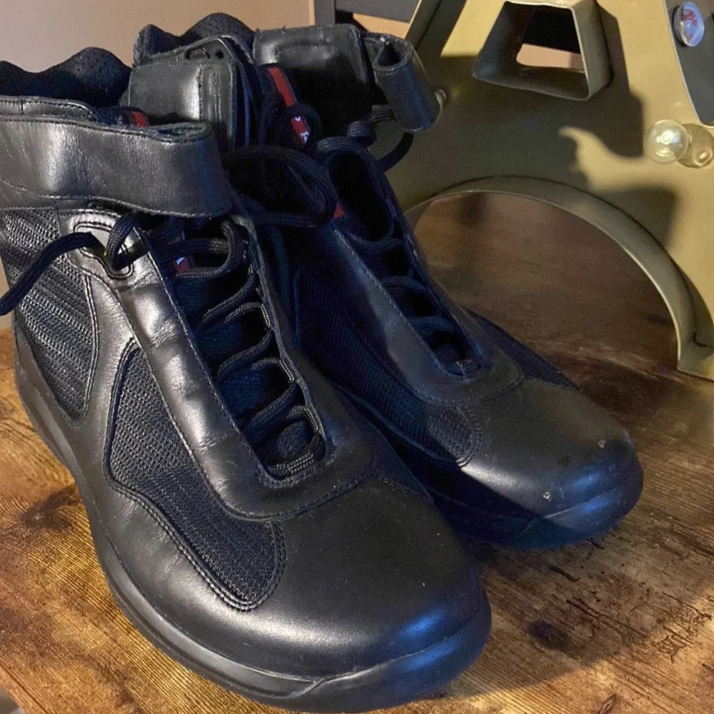 Men’s Hightop Prada Sneakers - Picture 2 of 6